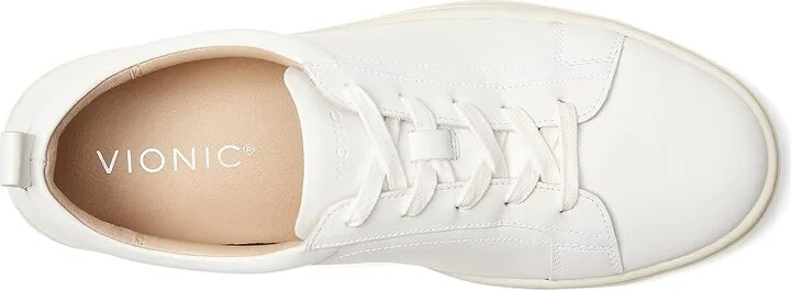 VIONIC Lucas Men's Shoes White : 11 D - Medium, Leather - Image 2