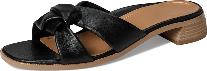 VIONIC Mabel Women's Wedge Shoes Black Tmb Leather : 6.5 M - Image 5