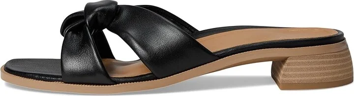 VIONIC Mabel Women's Wedge Shoes Black Tmb Leather : 6.5 M - Image 6