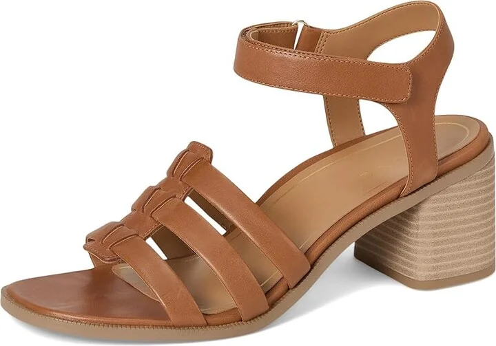 VIONIC Maisy Women's Wedge Shoes Tan Leather : 10 W - Image 5