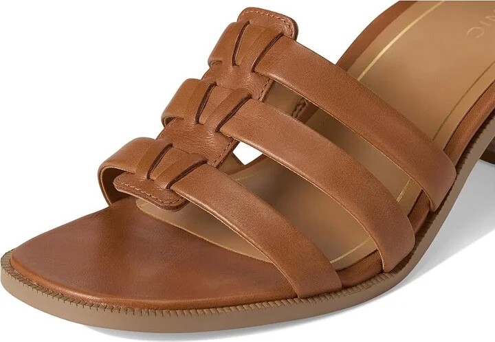 VIONIC Maisy Women's Wedge Shoes Tan Leather : 10 W - Image 7