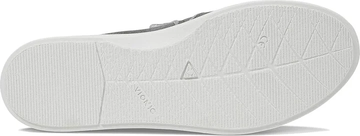 VIONIC Malibu Slip-On Women's Flat Shoes Charcoal Denim : 5 W, Canvas/Cotton - Image 3