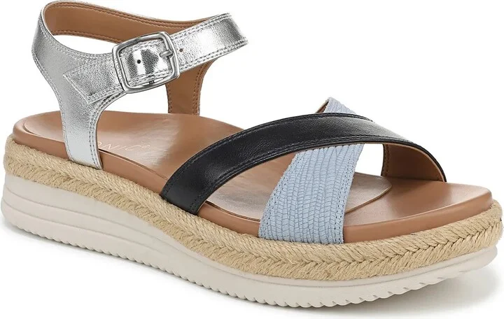 Silver Metallic/Blue/Black