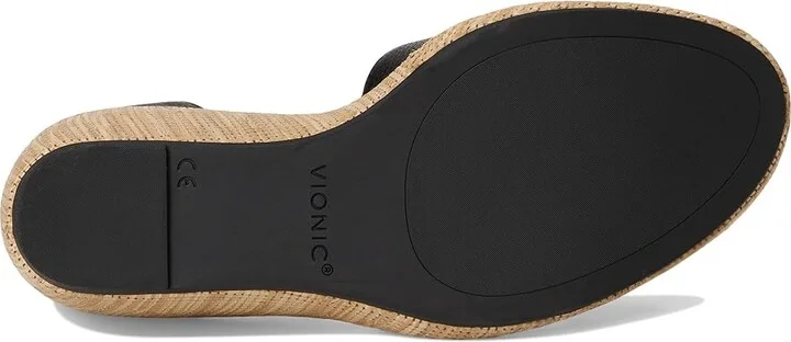VIONIC Marina Women's Shoes Black Leather : 10 M, Suede - Image 3
