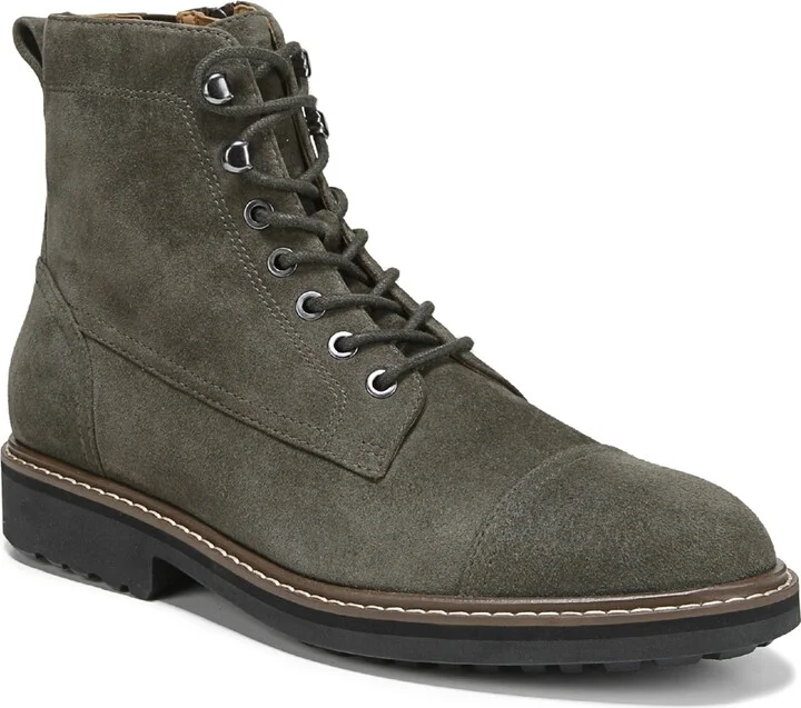 Dark Khaki Suede