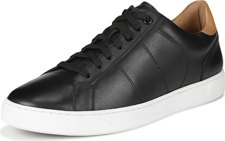 Black Tan Leather
