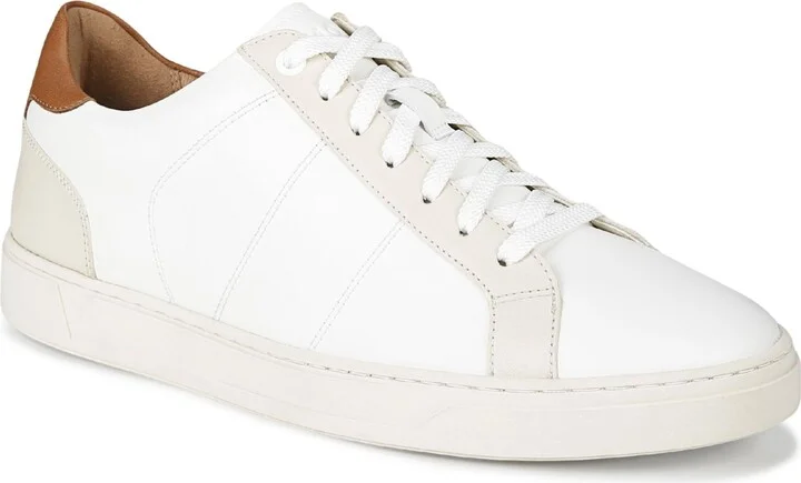 Vionic Men's Lucas Ii Sneakers - White cream leather