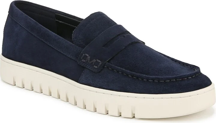 Navy Blazer Blue Suede