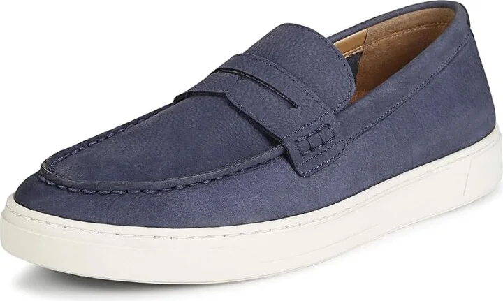 Navy Blue Leather