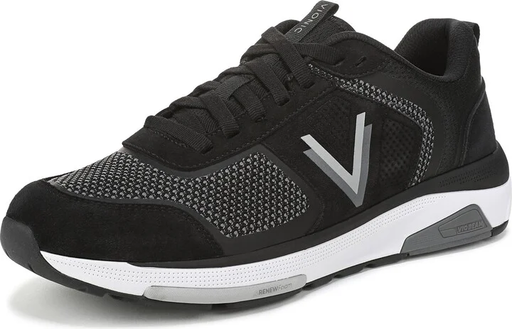 Black Knit/Suede