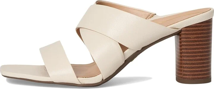 VIONIC Merlot Women's Shoes Cream Crinkle Leather : 9.5 W - Image 6