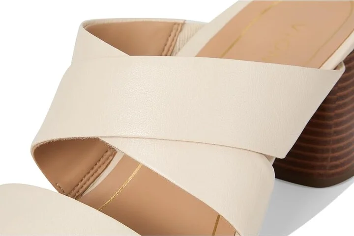 VIONIC Merlot Women's Shoes Cream Crinkle Leather : 9.5 W - Image 7