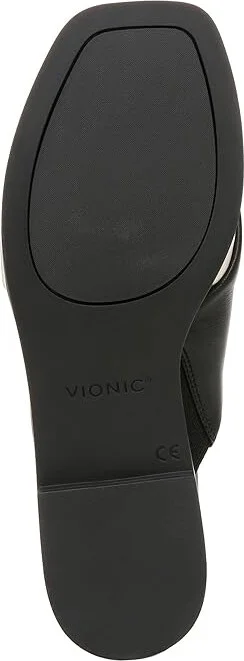 VIONIC Miramar Women's Shoes Black/Cream Nappa : 6 M, Leather - Image 3