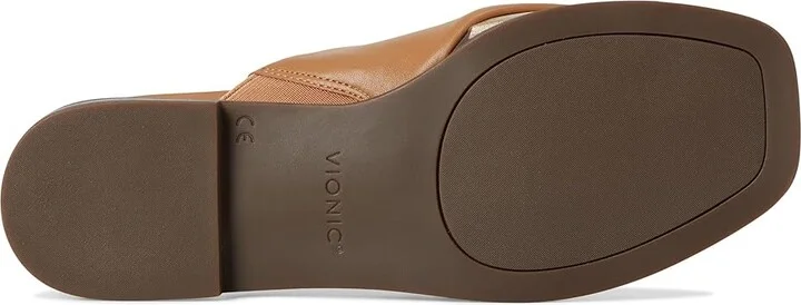VIONIC Miramar Women's Shoes Camel/Gold Tumbled Leather : 6.5 M - Image 3