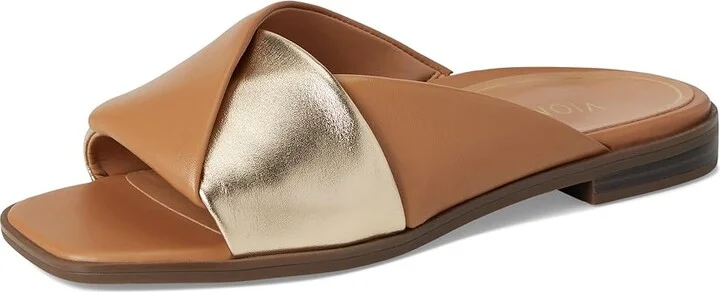 VIONIC Miramar Women's Shoes Camel/Gold Tumbled Leather : 6.5 M - Image 5