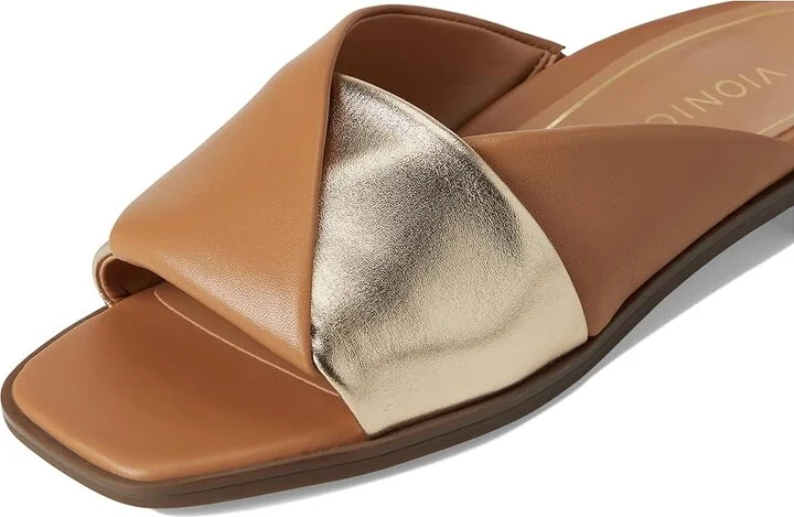 VIONIC Miramar Women's Shoes Camel/Gold Tumbled Leather : 6.5 M - Image 7