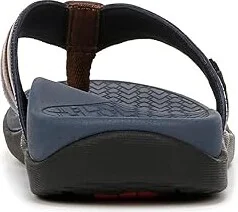 VIONIC Mtide II Men's Shoes Navy Brown Sm Leather : 10 M - Image 4