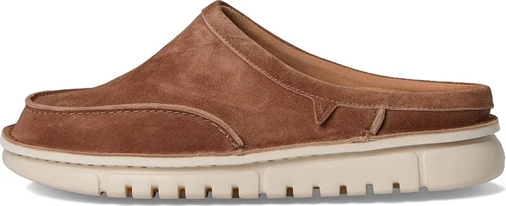 VIONIC Muptown Clogs Mules Men's Lace-up Boots Hazelnut Brown Waxed Suede : 11.5 W - Image 6