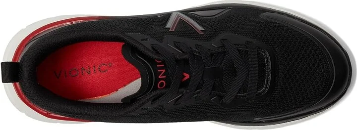 VIONIC Mwalk Max Men's Shoes Black Knit : 9.5 W, Rubber/Textile - Image 2
