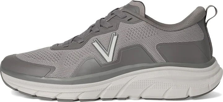 VIONIC Mwalk Max Men's Shoes Charcoal Grey Knit : 9.5 W, Rubber/Textile - Image 6
