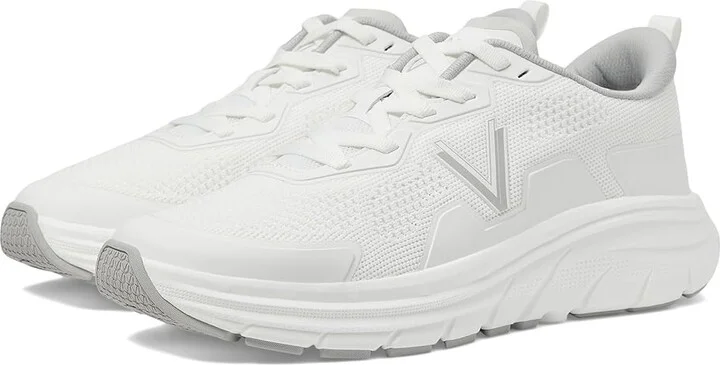 VIONIC Mwalk Max Men's Shoes White Knit : 9.5 W, Rubber/Textile