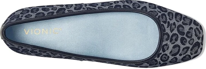 VIONIC Orinda 2 Women's Shoes Leopard Pattern Denim : 11 M, Leather - Image 2