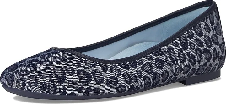 VIONIC Orinda 2 Women's Shoes Leopard Pattern Denim : 11 M, Leather - Image 5