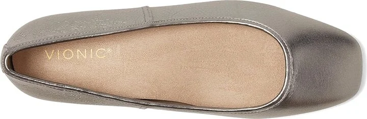 VIONIC Orinda 2 Women's Shoes Pewter Leather : 11 M - Image 2