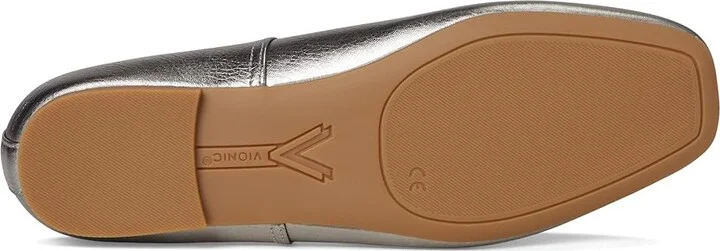 VIONIC Orinda 2 Women's Shoes Pewter Leather : 11 M - Image 3