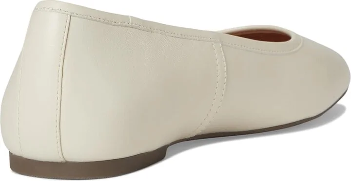 VIONIC Orinda Skimmers Women's Flat Shoes Cream Nappa Leather : 9.5 M - Image 4