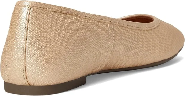 VIONIC Orinda Women's Shoes Gold Embroidered Leather : 9.5 W, Suede - Image 4