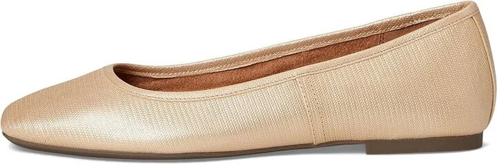 VIONIC Orinda Women's Shoes Gold Embroidered Leather : 9.5 W, Suede - Image 6