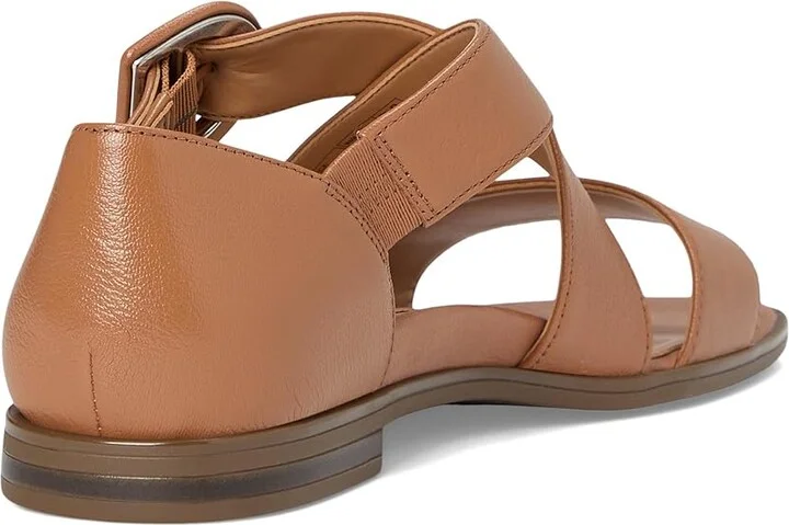 VIONIC Pacifica Women's Shoes Toffee Crinkle Leather : 9.5 W - Image 4