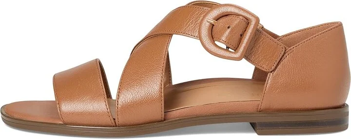 VIONIC Pacifica Women's Shoes Toffee Crinkle Leather : 9.5 W - Image 6