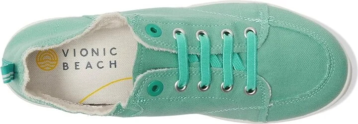 VIONIC Pismo Women's Shoes Aqua Green Canvas : 8 M, Textile - Image 2