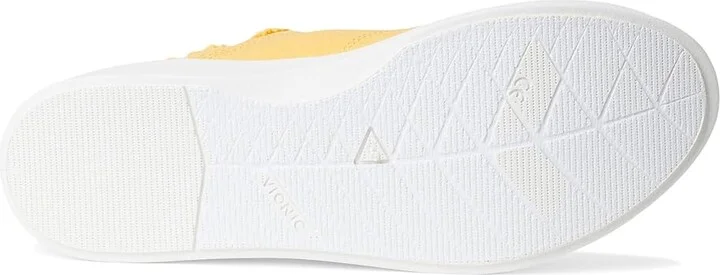 VIONIC Pismo Women's Shoes Butter Yellow Canvas : 6 W, Textile - Image 3