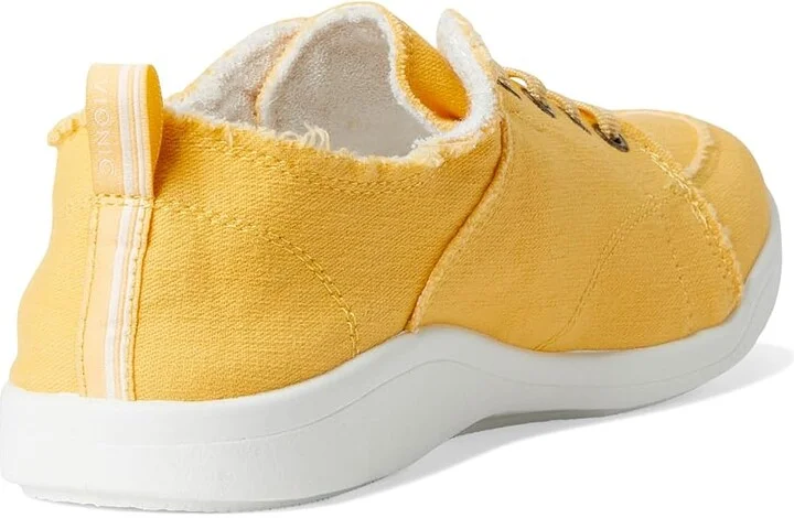 VIONIC Pismo Women's Shoes Butter Yellow Canvas : 6 W, Textile - Image 4