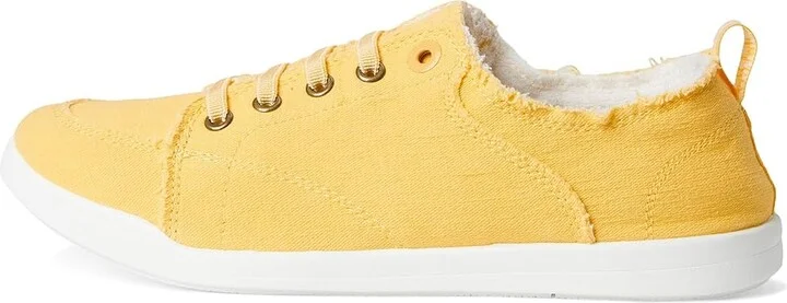 VIONIC Pismo Women's Shoes Butter Yellow Canvas : 6 W, Textile - Image 6