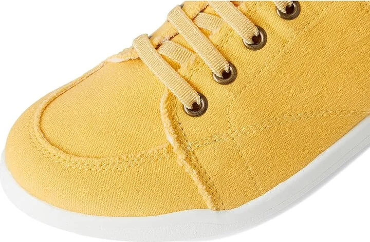 VIONIC Pismo Women's Shoes Butter Yellow Canvas : 6 W, Textile - Image 7