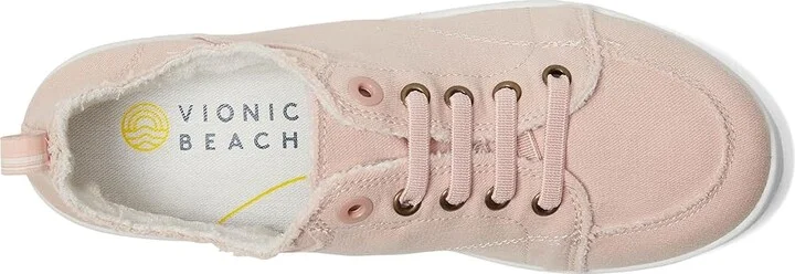 VIONIC Pismo Women's Shoes Cameo Rose Canvas : 7.5 W, Textile - Image 2