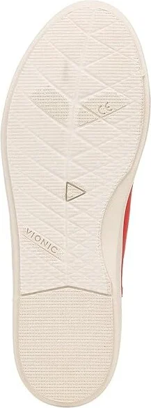 VIONIC Pismo Women's Shoes Red Canvas : 7 M, Textile - Image 3