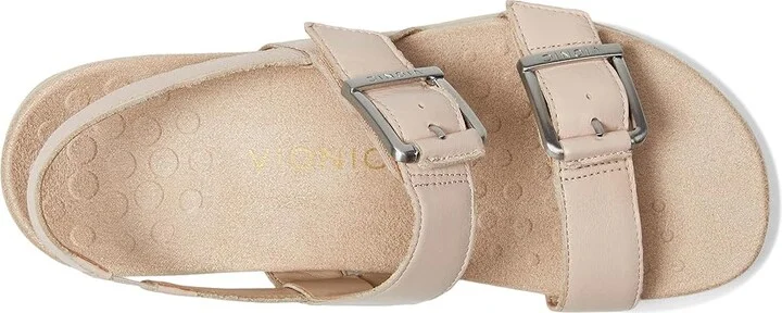 VIONIC Reese Slingbacks Women's Sandals Cameo Rose Leather : 8.5 M - Image 2