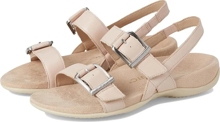 VIONIC Reese Slingbacks Women's Sandals Cameo Rose Leather : 8.5 M