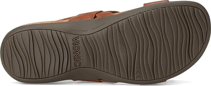VIONIC Reese Slingbacks Women's Sandals Tan Leather : 6 M - Image 3
