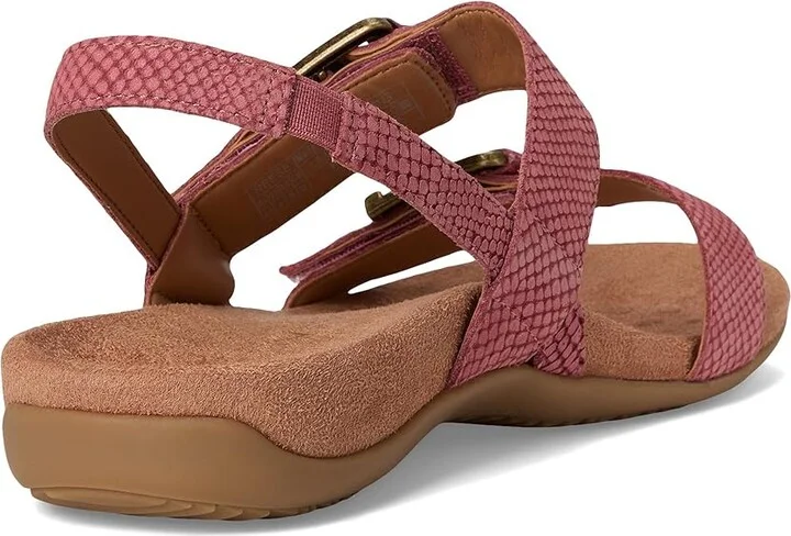 VIONIC Reese Slingbacks Women's Sandals Withered Rose Leather : 12 W - Image 4