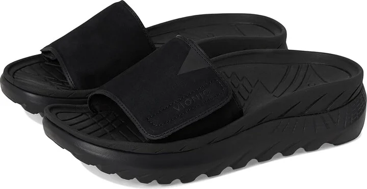 VIONIC Rejuvenate Athletic Shoes Black/Black : Men's 11.5 - Women's 13 Medium, Synthetic