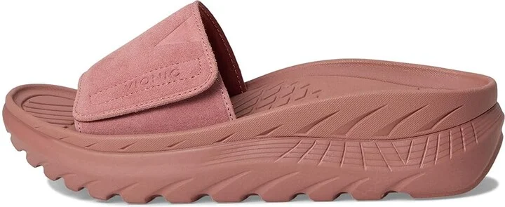 VIONIC Rejuvenate Recovery Sandals Wedge Shoes Cinder Rose Pink Suede : Women's 5 Medium, Leather - Image 6