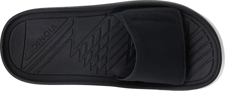 VIONIC Rejuvenate Slides Women's Sandals Navy Blue Synthetic Nubuck : Women's 7 Medium, Rubber - Image 2