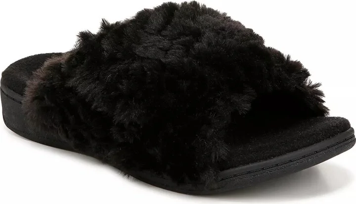Black Faux Fur