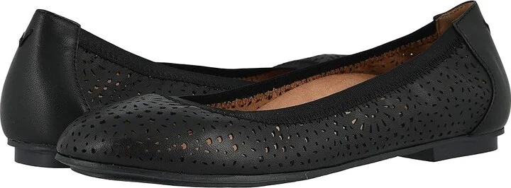 VIONIC Robyn Perf Women's Shoes Black Napa : 5 M, Leather